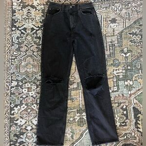 Abercrombie 90s Straight Ultra High Rise Jeans